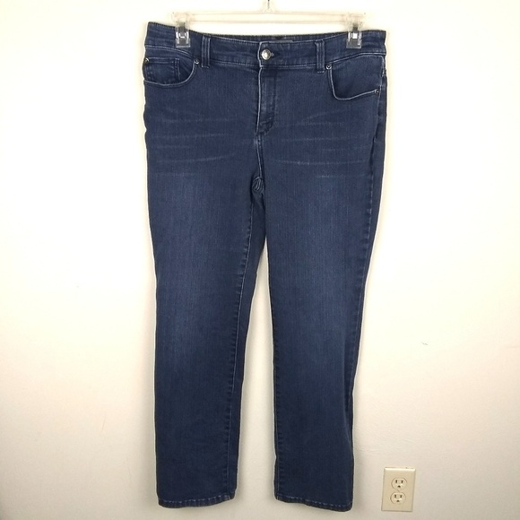 Chico's So Slimming Jeans | sz 15 Short - Picture 1 of 4